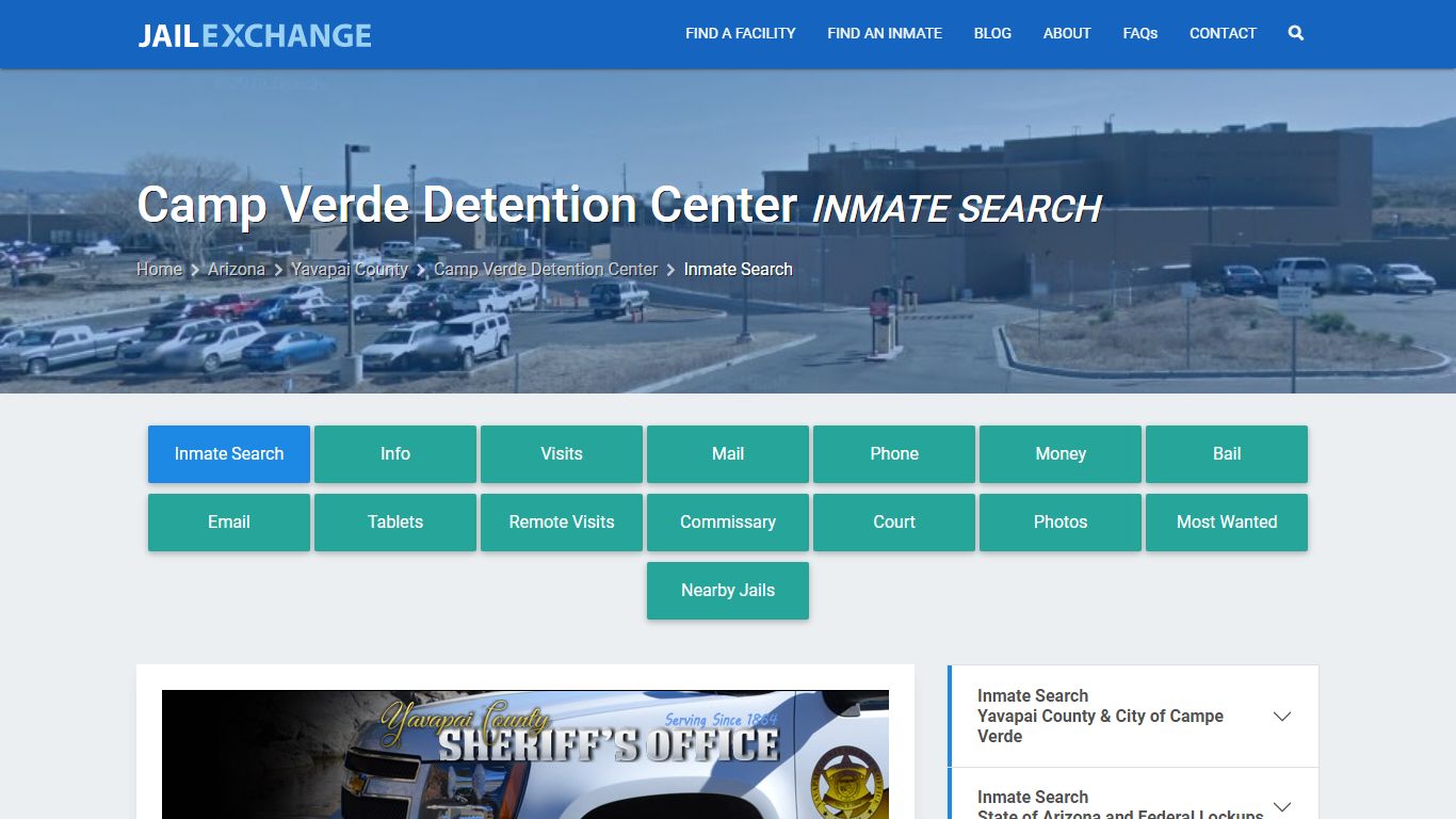 Camp Verde Detention Center Inmate Search - Jail Exchange